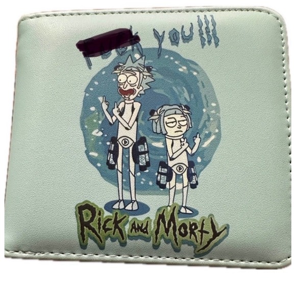 Other - Rick and Morty PU Faux Leather Wallet
Bifold, Adult Swim